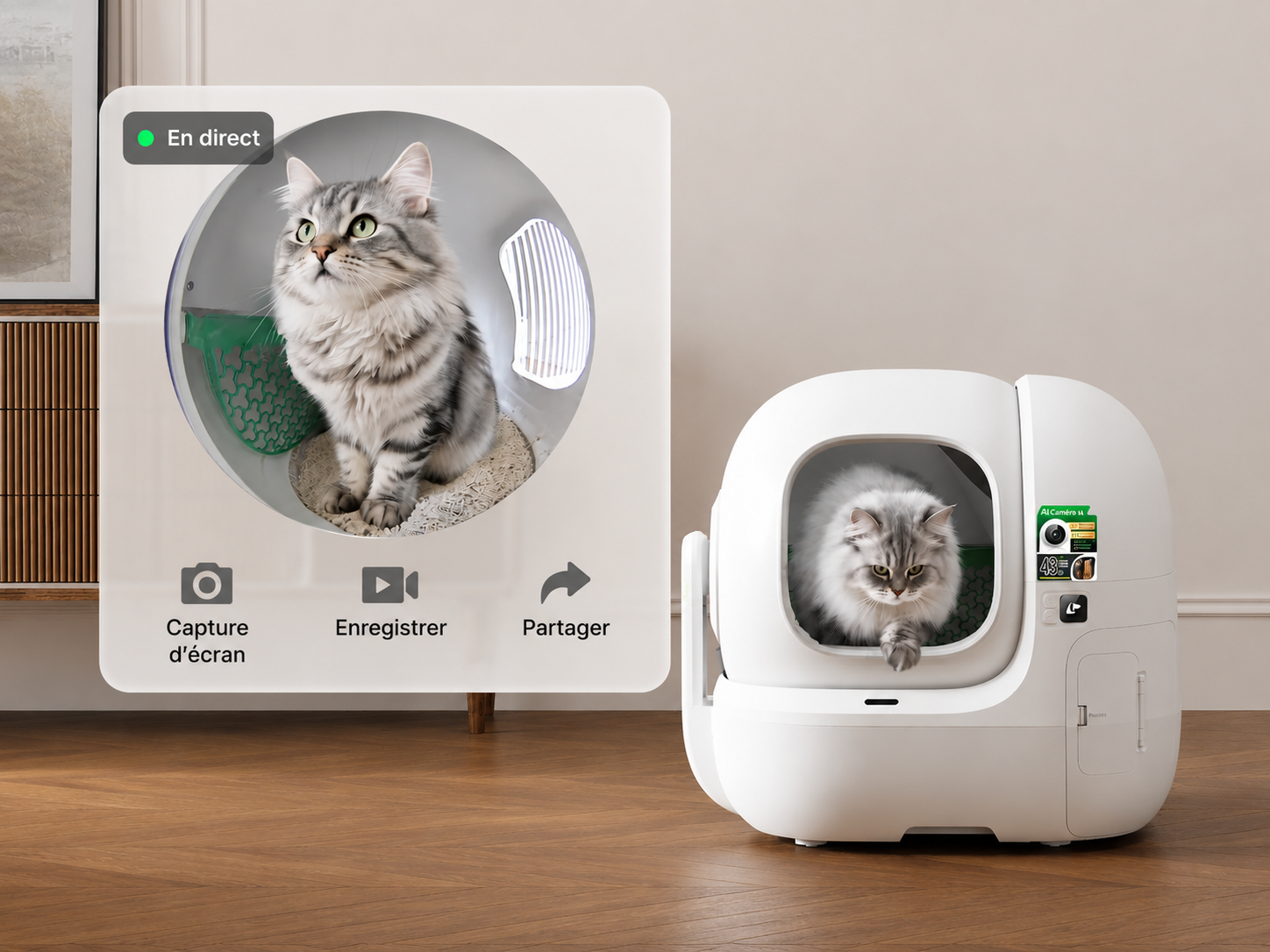 Découvrez Purobot Max Pro 2 : une litière IA nouvelle génération avec une entrée plus large