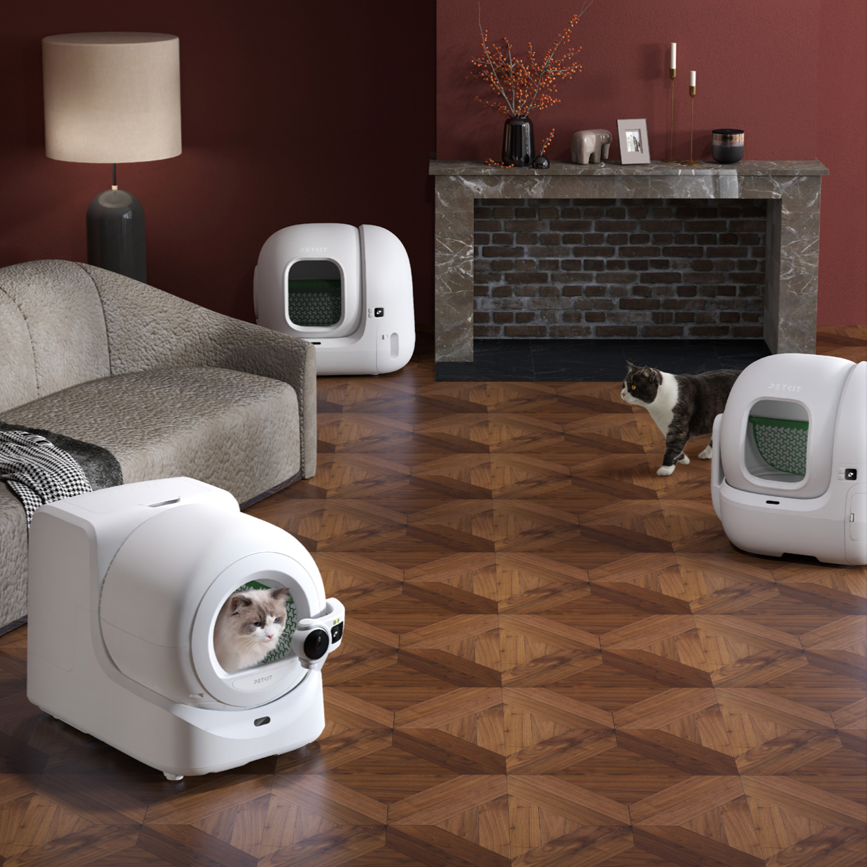 Litières automatiques