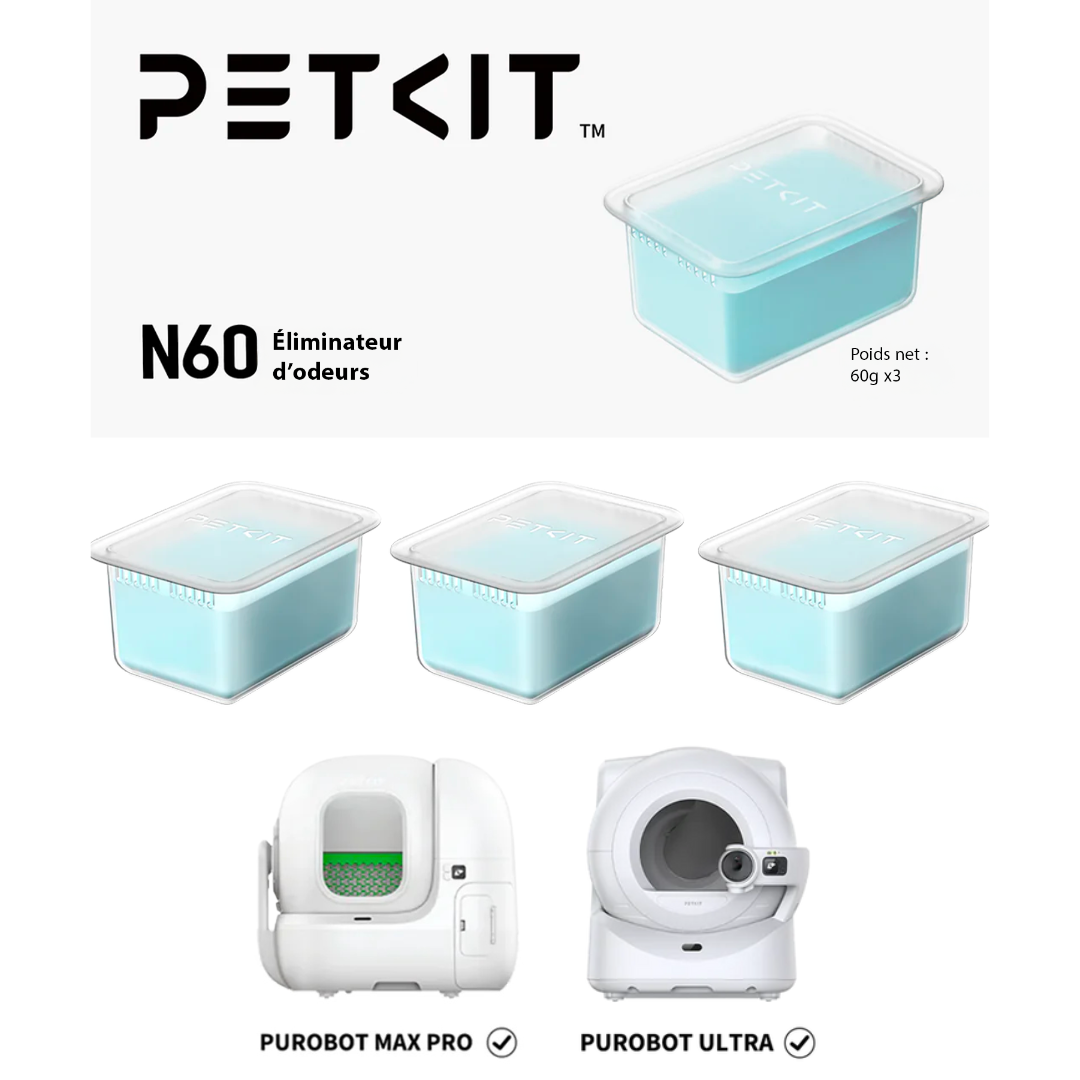 N60 Désodorisants pour Purobot Ultra & Max Pro