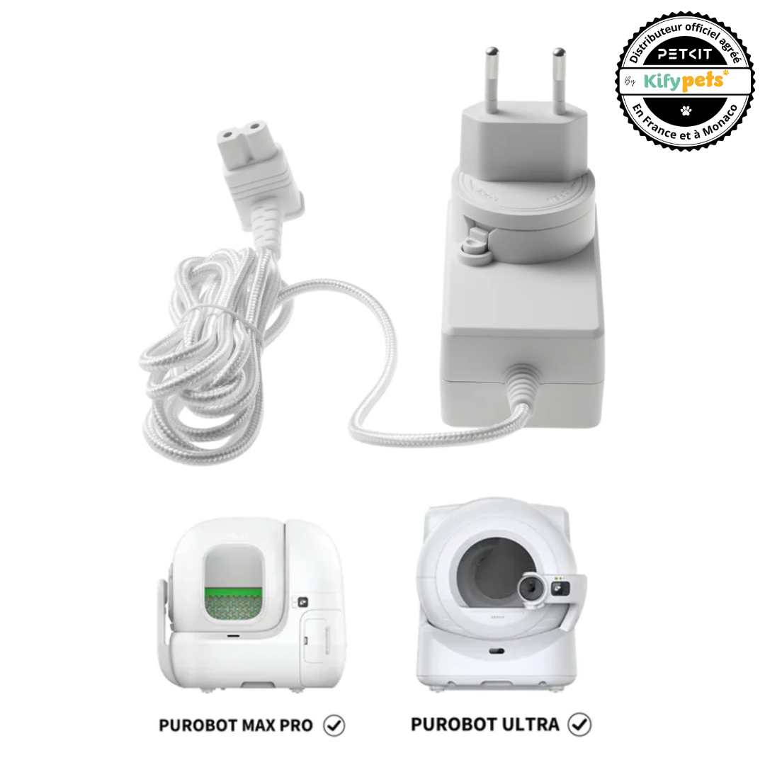 Prise électrique format Européen pour Purobot Max & Ultra