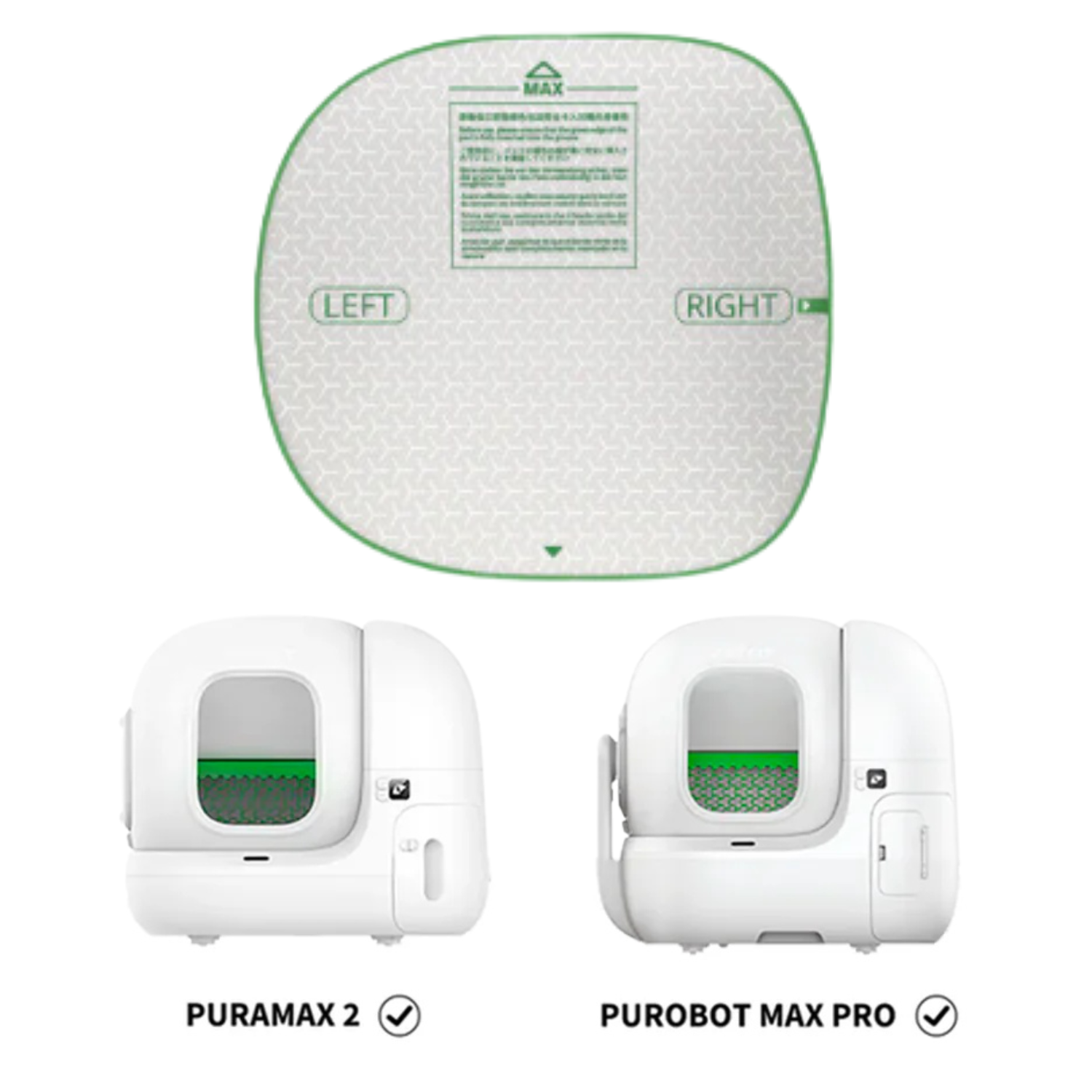 Tapis De Litière Intérieur PuraMax 2 & Purobot Max Pro