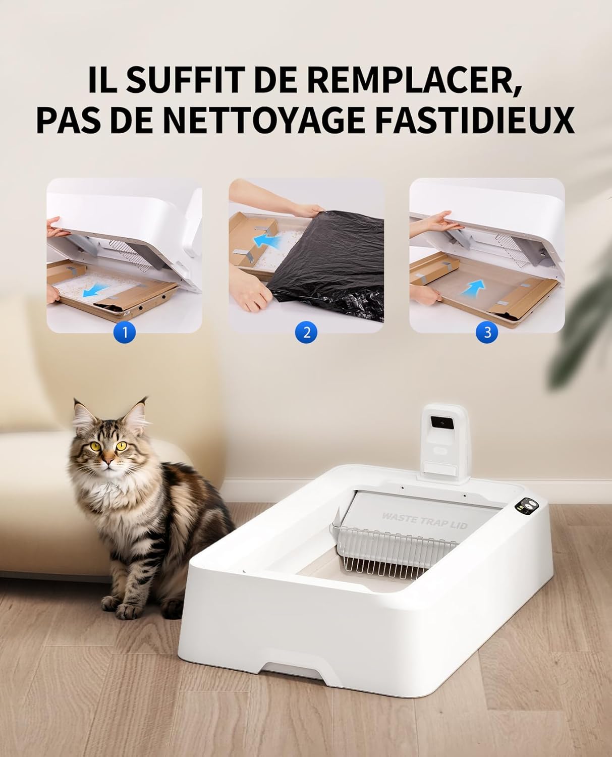 Pack de 4 recharges de litière pour Purobot Crystal Duo
