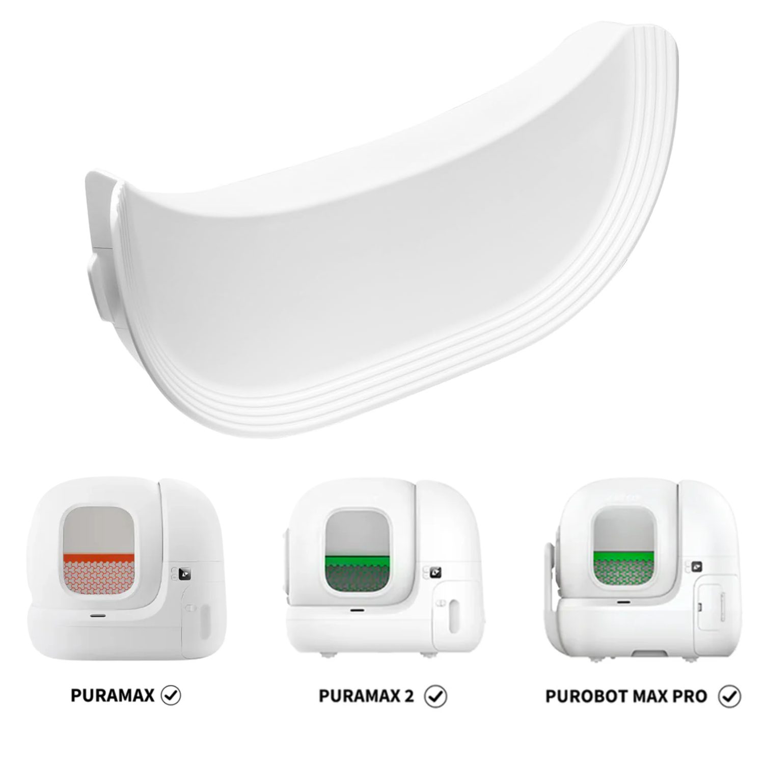 Entrée Surélevée pour Litière PuraMax et Purobot Max Pro